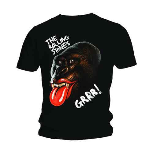 The Rolling Stones Grrr Black Gorilla [T-Shirt]