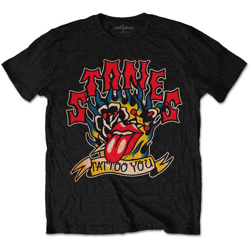 The Rolling Stones Tattoo You Blue Flames [T-Shirt]